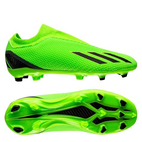 adidas x speedportal + fg game data - groen/zwart/geel|adidas x schoenen.